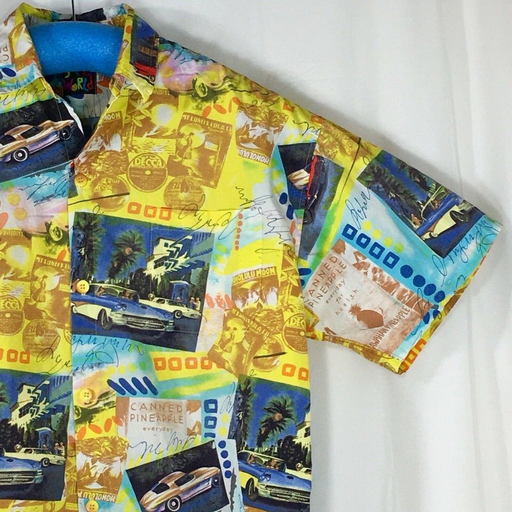Jams World Shirt XL Surfline Hawaiian Honolulu MCM